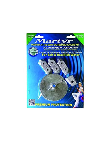 BateauPlus.com Kit ANODES ALU Yamaha 40-60CV