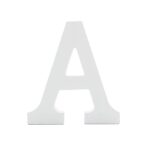 Besch Letras de Madera mayúscula Decorativa 11cm (A)
