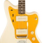Squier J Mascis Jazzmaster, blanco vintage